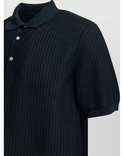 Beams Plus Blue Polo Shirt for men