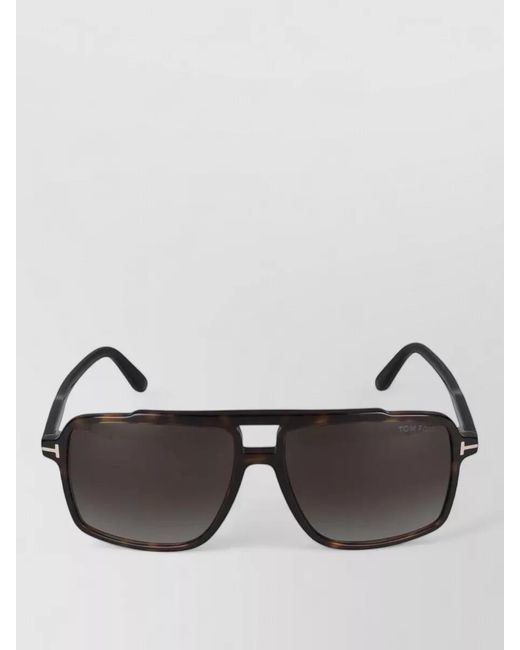 Tom Ford Black Sunglasses Ft1177 52B Square Tinted Lenses
