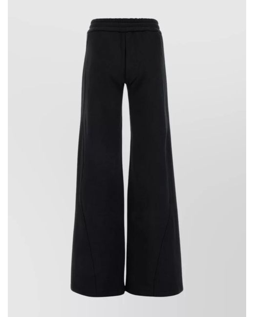 Off-White c/o Virgil Abloh Blue Cotton Wide-Leg Joggers