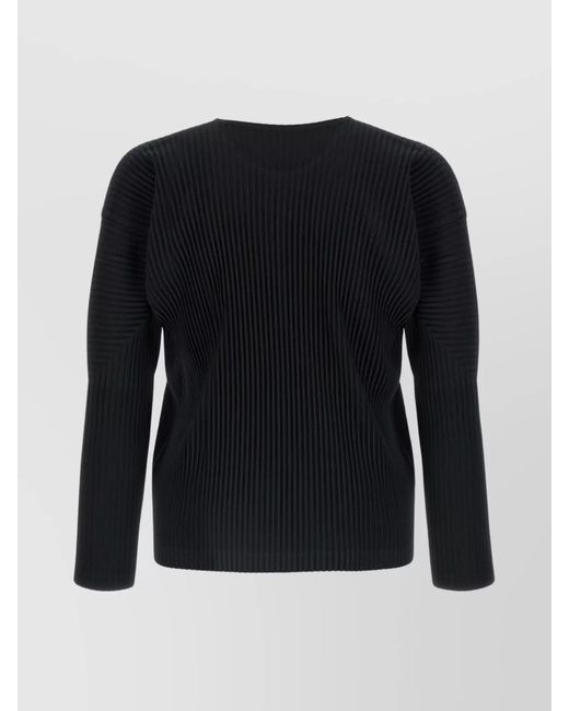 Homme Plissé Issey Miyake Blue T-Shirt for men