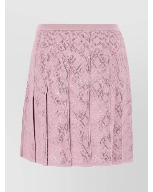 Givenchy Pink Pleated Skirt