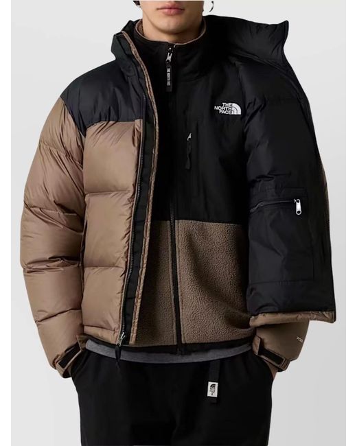 The North Face Brown Down Puffer Jacket for men