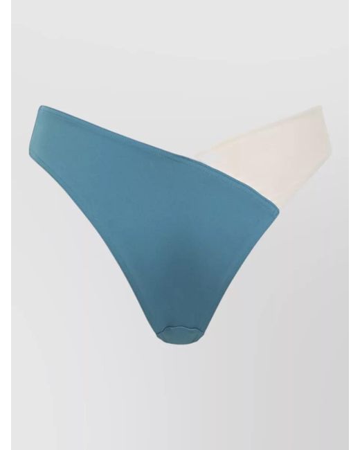 Eres Blue High-Cut Bikini Bottom