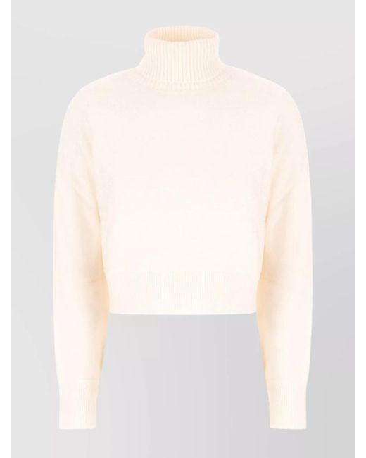 Michael Kors White Merino Wool Sweater