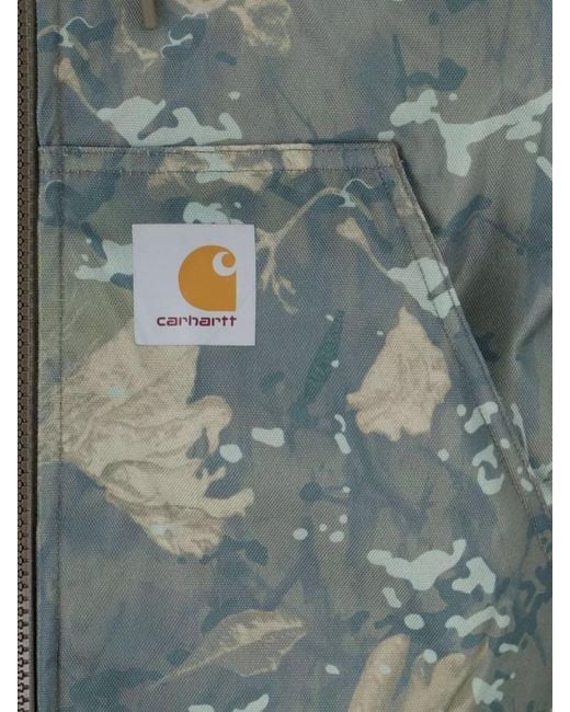Carhartt Green Hooded Jacket for men