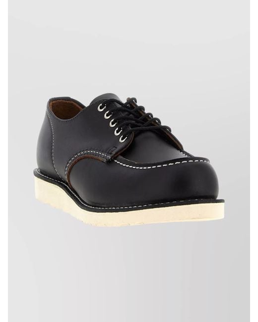 Red Wing Leather Lace-Up Shoes in Black for Men | Lyst