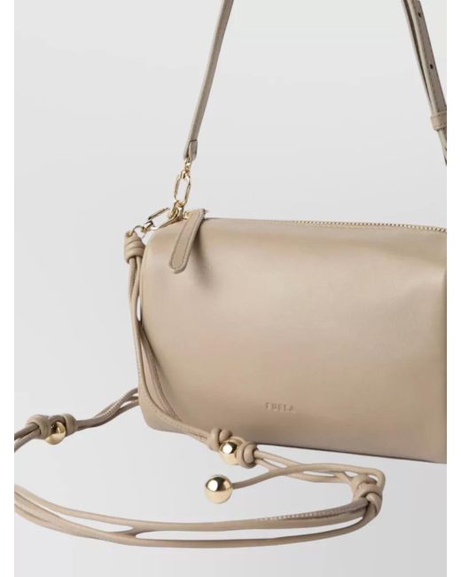 Furla Natural 1927 Leather Cross-Body Bag