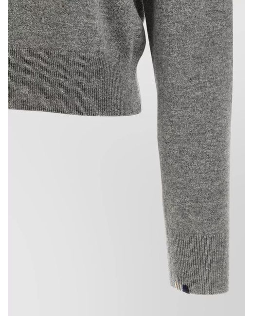 Extreme Cashmere Gray March Number 475 Crew Neck Sweater