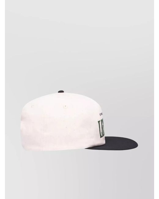 Les Deux Natural Curved Peak Sports Cap With Eyelet Vents for men