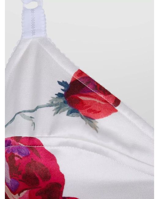 N°21 Red Viscose Bra Top