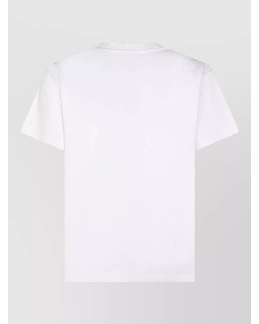 Vivienne Westwood White Cotton Oversized Printed T-Shirt for men