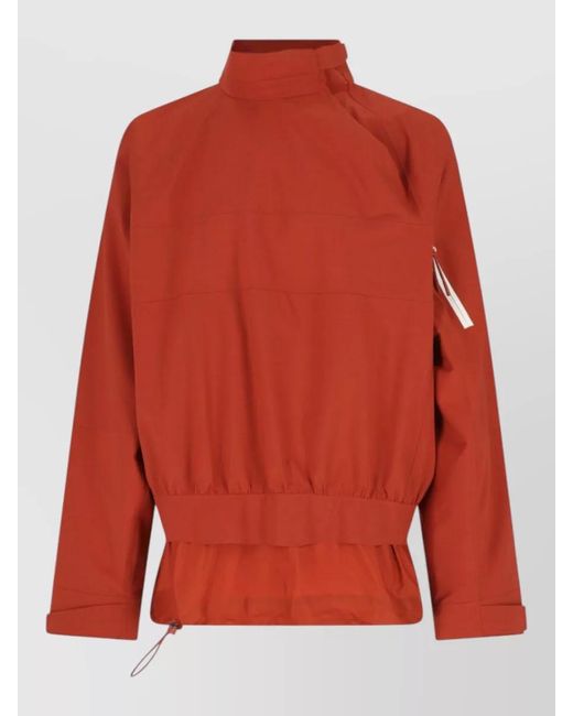 Lacoste Red Raincoat for men