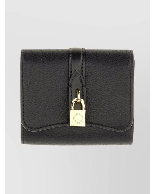 Stella McCartney Black Trifold Wallet