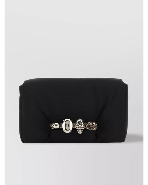 Alexander McQueen Black The Knuckle Belt Bag for men