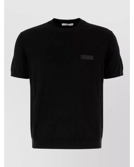 Givenchy Black Cotton T-Shirt for men