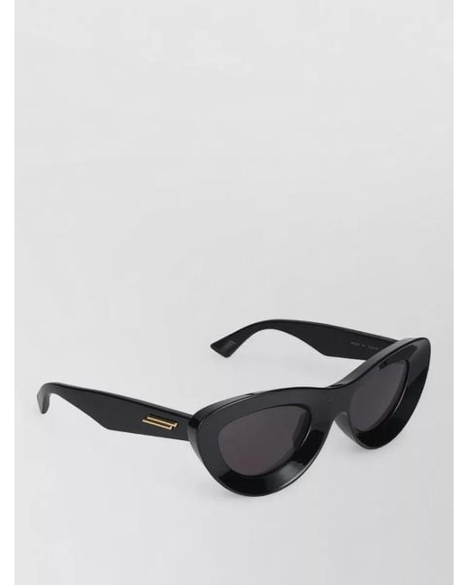 Bottega Veneta Gray Sunglasses Bv1325S Cat Eye Thick Frame