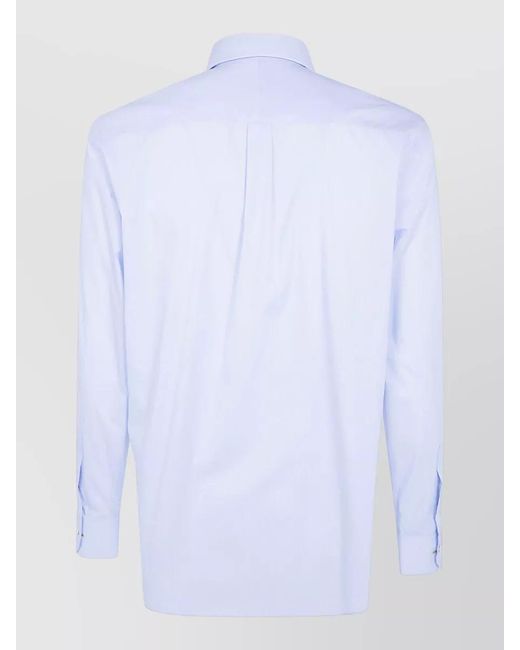 Paul Smith White Regular Fit Shirt Button Down Collar for men