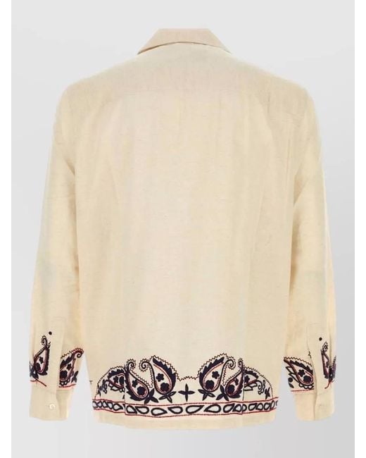 BAZISZT Natural Silk Shirt for men