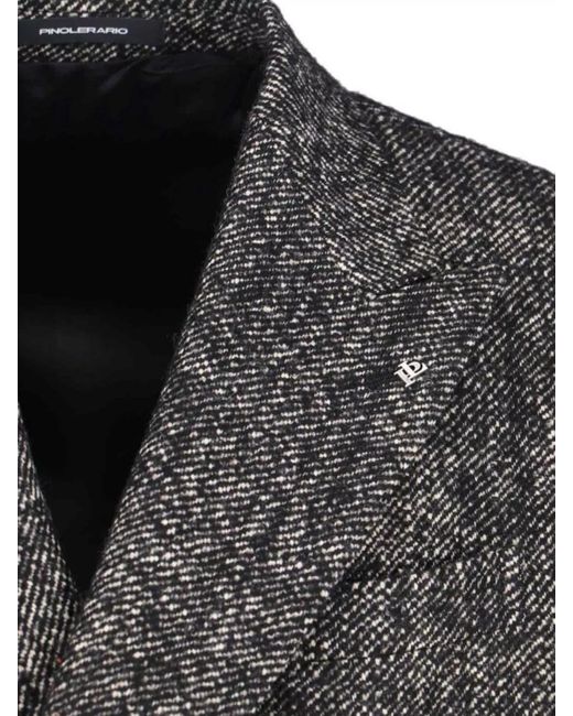 Tagliatore Gray Jackets Virgin Wool for men