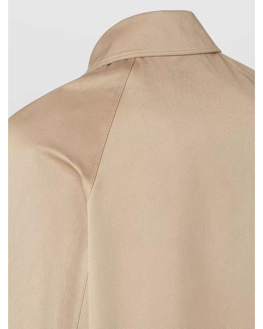 Fendi Natural Ff Logo Plaque Zip-Up Blouson for men