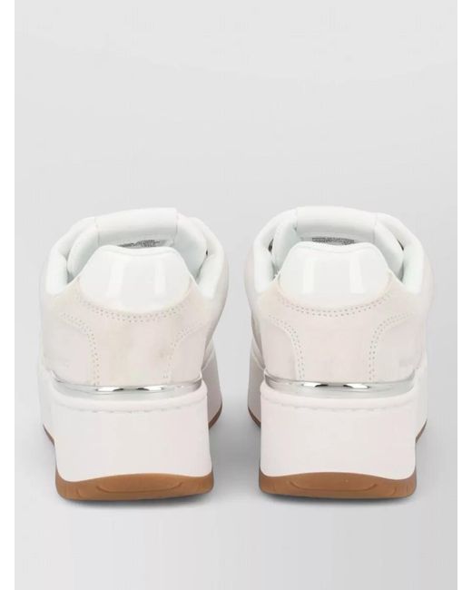Michael Kors White Low-Top Sneakers