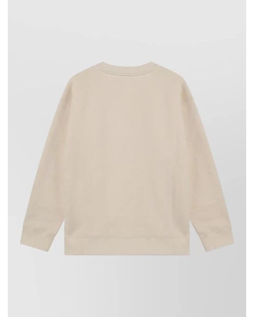 Valentino Garavani Natural Cotton Floral-Print Sweatshirt