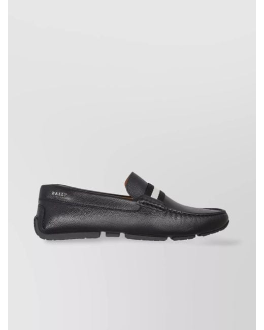 Bally Brown Pearce Driver Slip-On Loafers for men