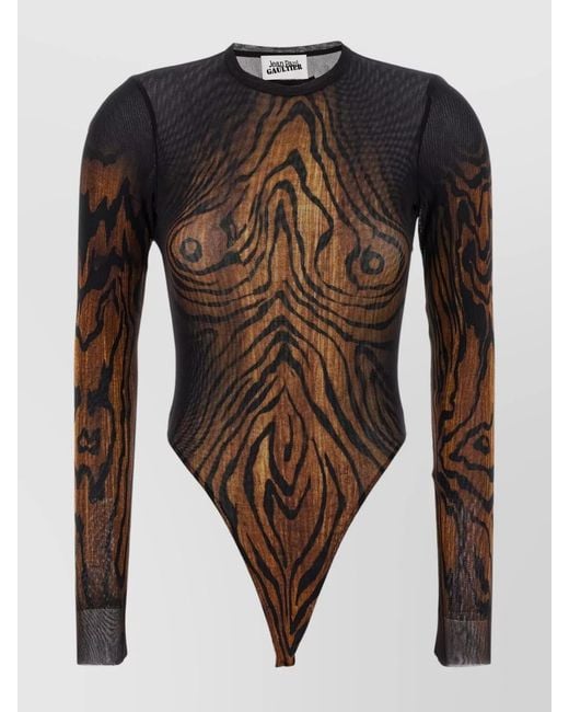 Jean Paul Gaultier Multicolor The Wood Bodysuit