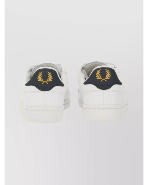 Fred Perry Multicolor Leather Low-Top Sneakers for men