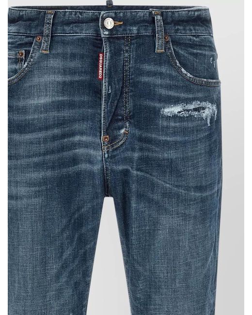 DSquared² Blue 642 Skinny Jeans for men