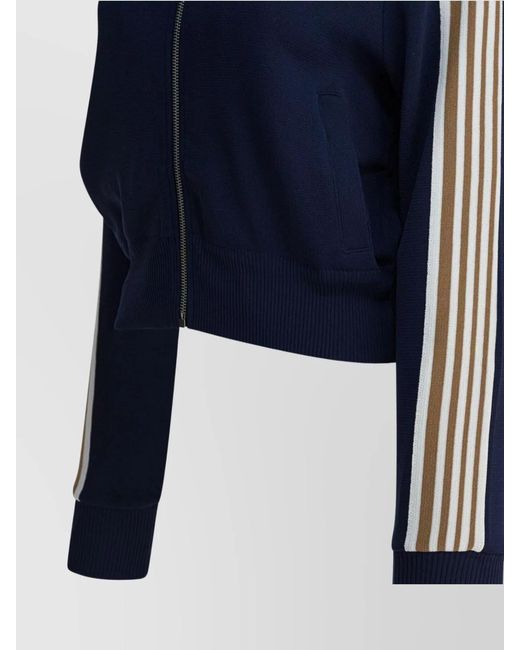Autry Blue Viscose Sweatshirt