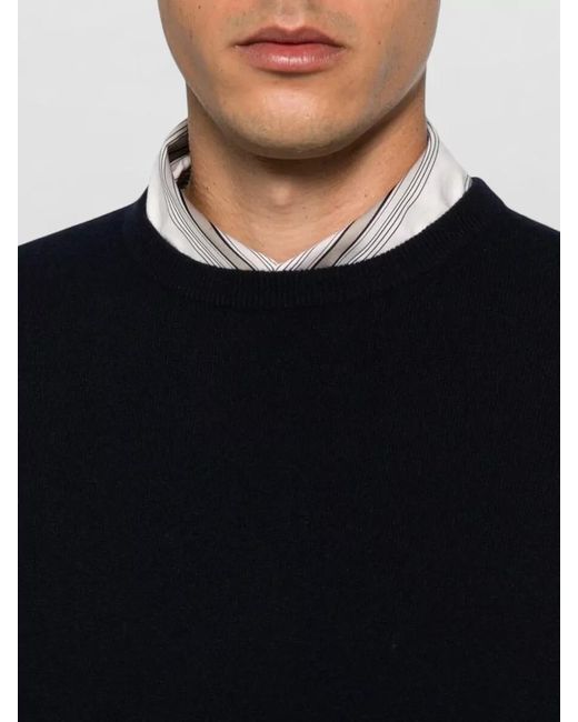 Extreme Cashmere Blue Cashmere Crew Neck Regular Fit Sweater
