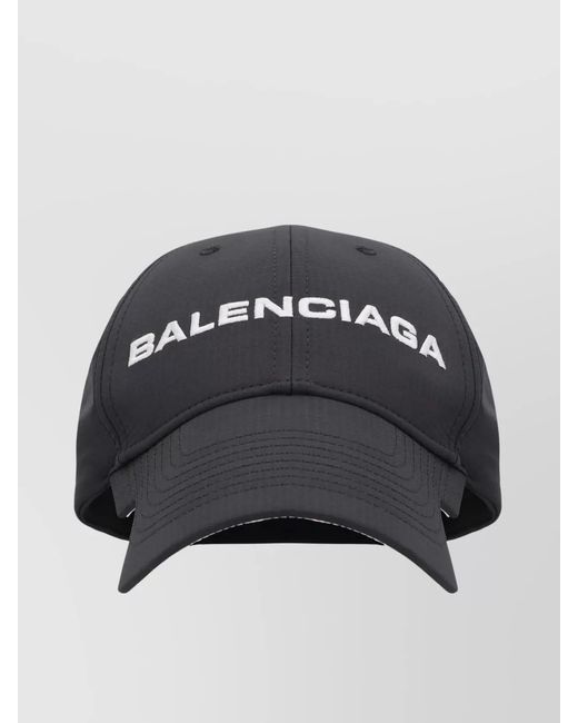 Balenciaga Black Baseball Cap for men