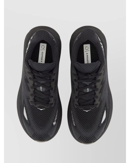 Hoka One One Black 9 Gtx Clifton Sneakers Mesh Rubber