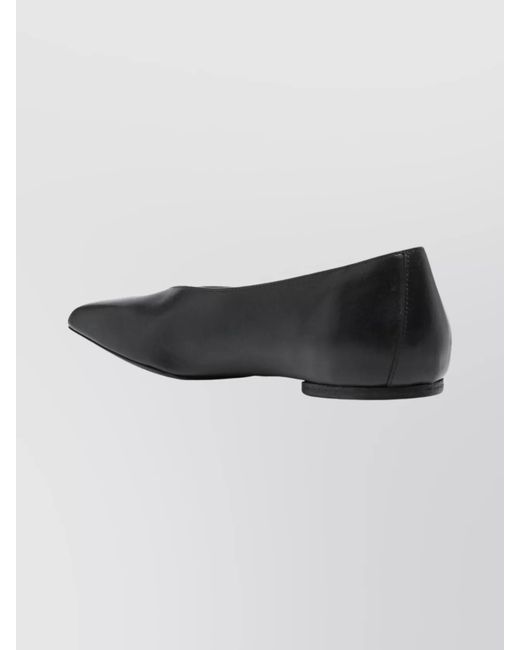 Rick Owens Multicolor Leather Square-Toe Ballerina Shoes