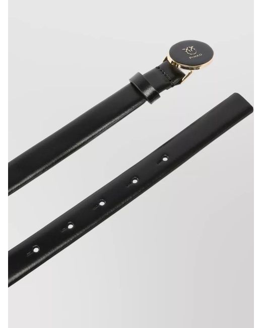 Pinko White Round Enamel Belt