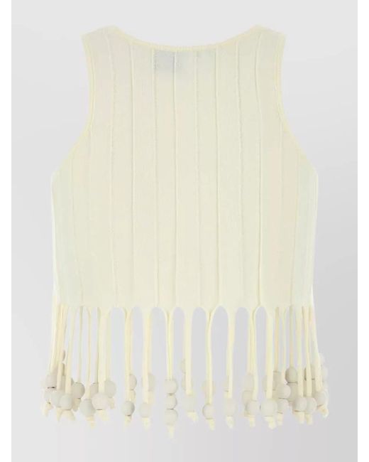 Loewe Natural Cotton Paula Ibiza Sleeveless Top