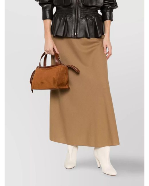 Wandler Brown Suede Shoulder Bag
