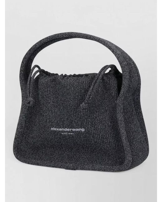 Alexander Wang Black Scrunchie Shoulder Bag