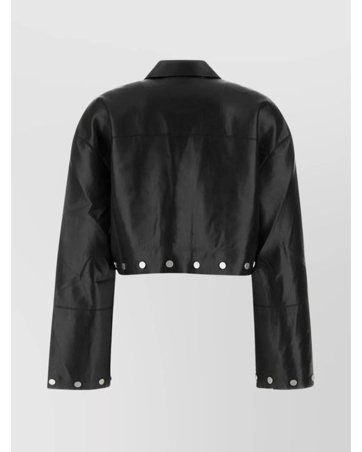 Nanushka Black Kassie Shirt
