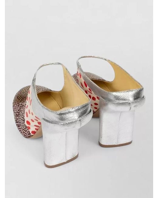 Dries Van Noten Multicolor Leather Patchwork Pumps