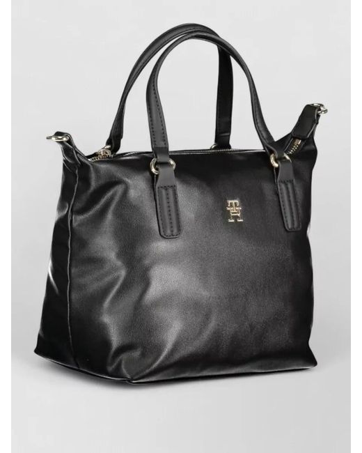 Tommy Hilfiger Black Small Tote Bag