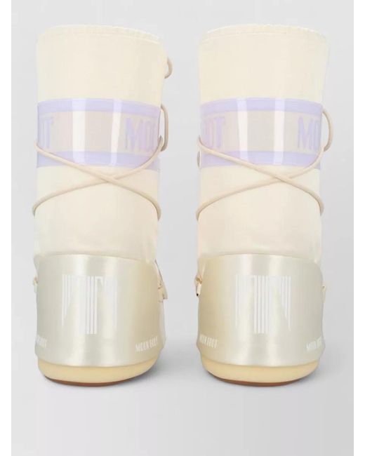 Moon Boot Natural Icon Pearly Tall Boot High Shaft