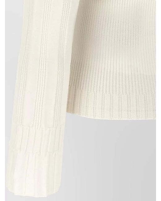 Balmain Natural Fine-Knit Jumper