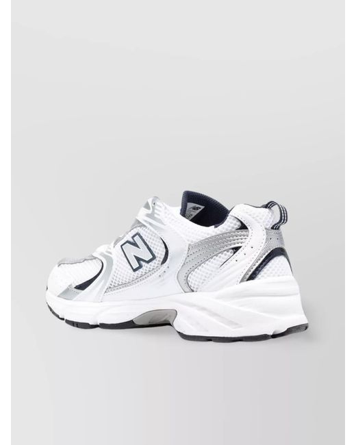 New Balance Metallic Mesh Low-Top Sneakers