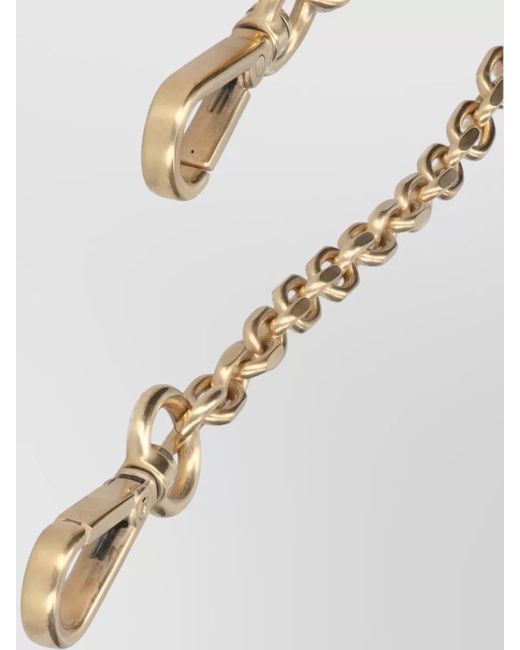 Maison Margiela White Brass Key Case