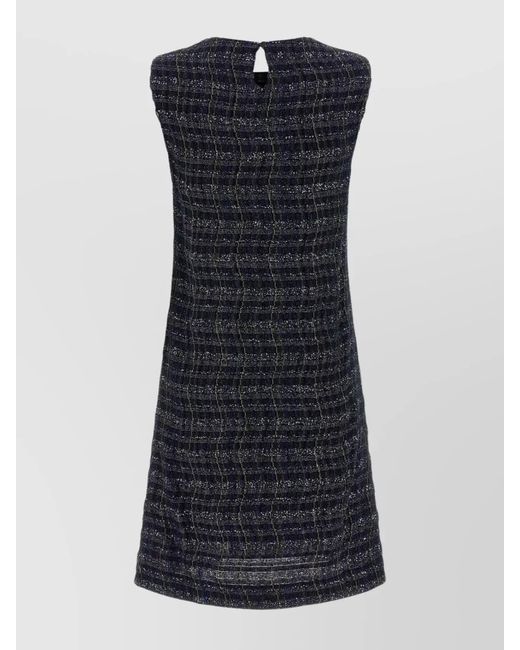 Missoni Black Check Pattern Dress
