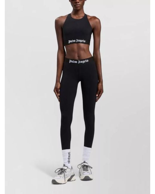 Palm Angels Black Racerback Sleeveless Lounge Top Underwear