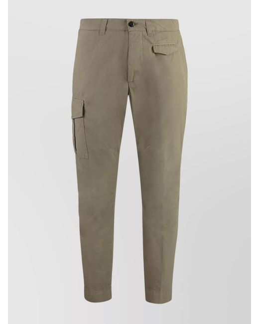 Dondup Natural Cotton Cargo Trousers Multiple Pockets for men