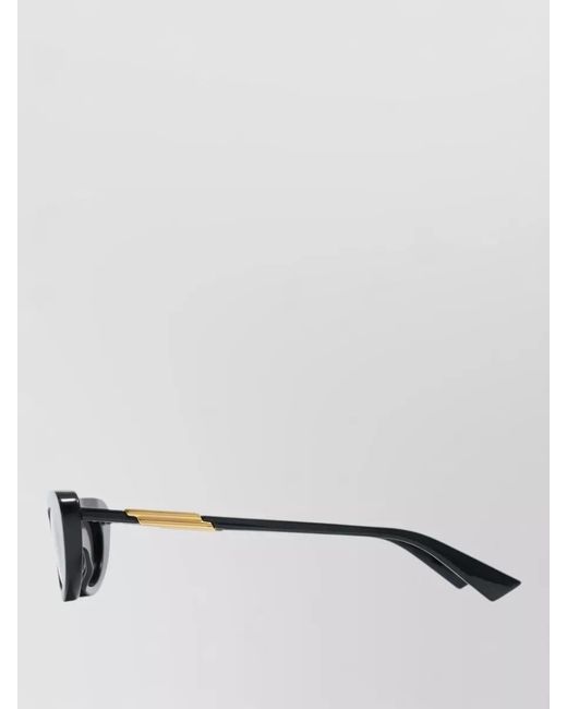 Bottega Veneta Gray Bv1447S Acetate Cat Eye Sunglasses